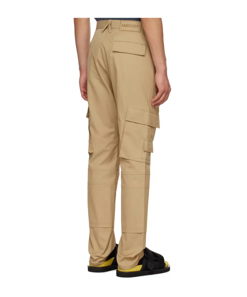 Panelled Cargo Trousers