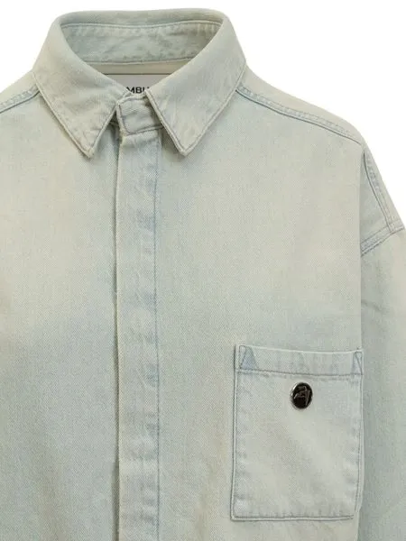 Boxy Denim Shirt