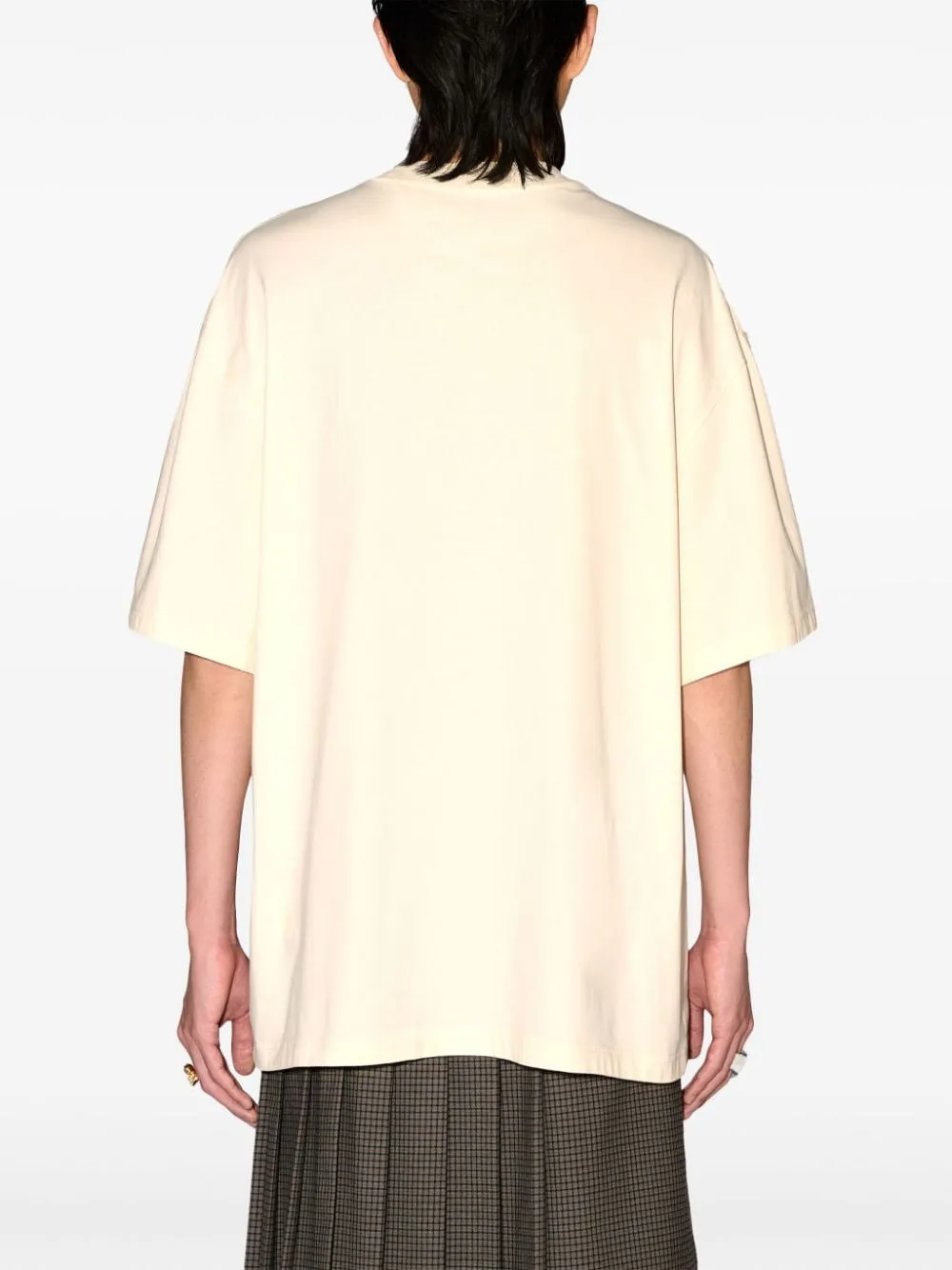 Ball-Chain Crewneck T-Shirt
