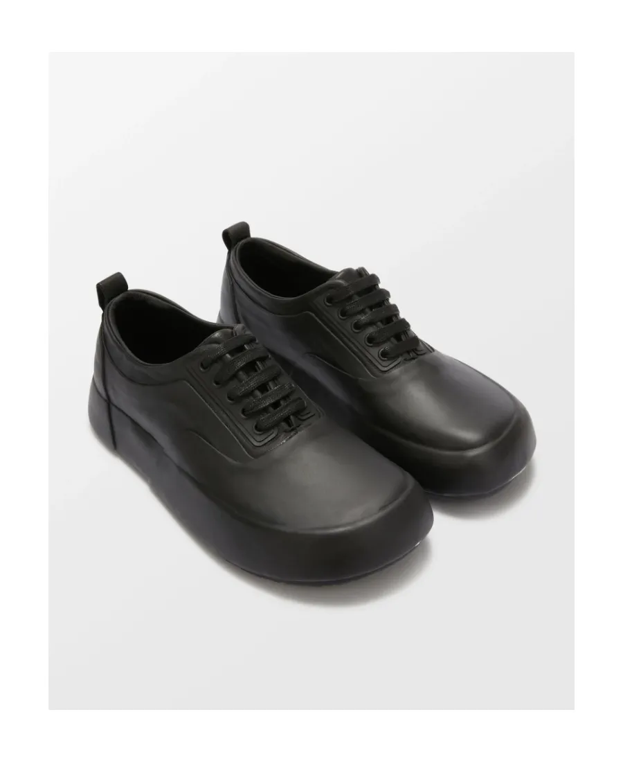Leather Mix Low Top Sneaker