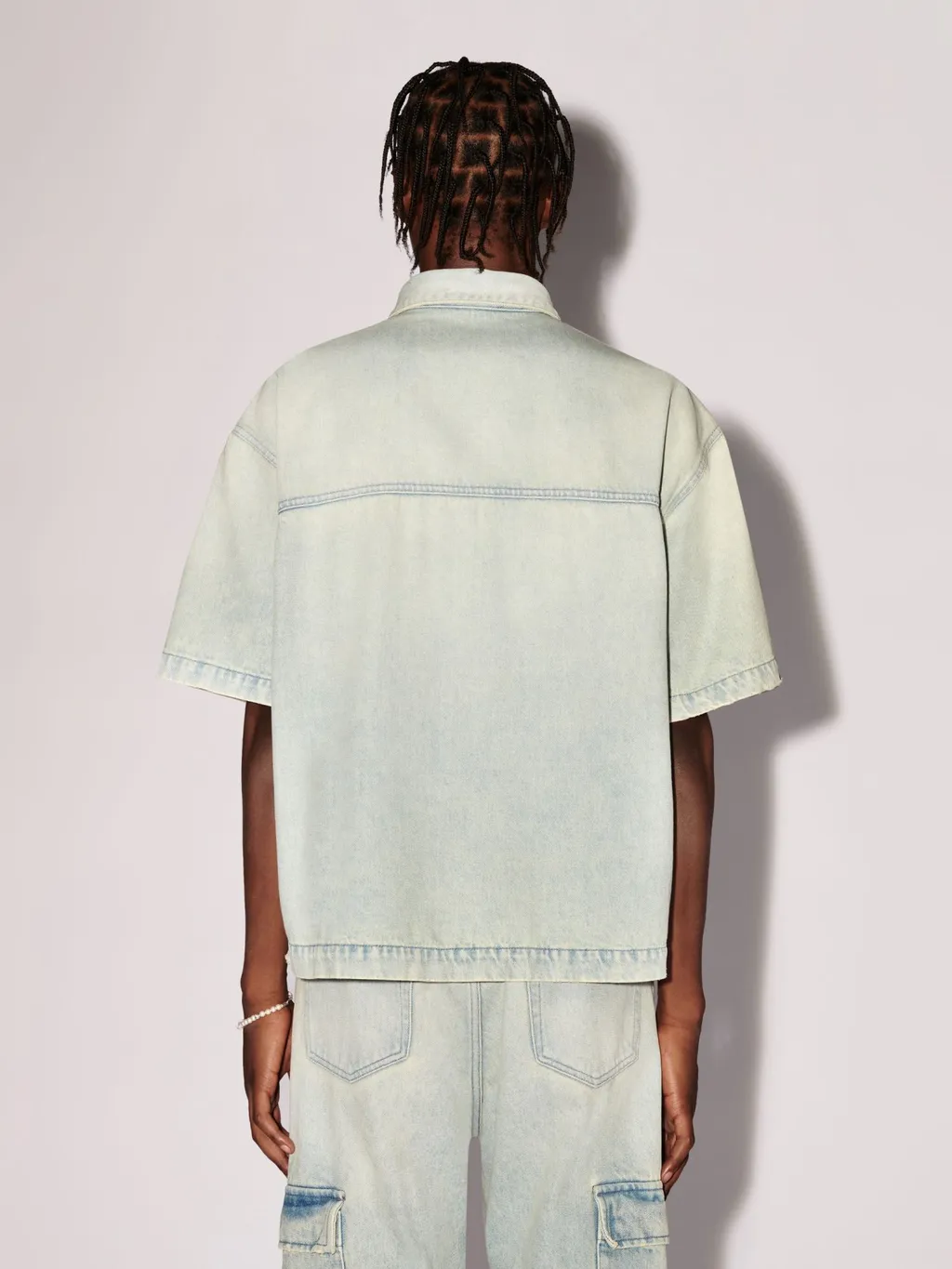 Boxy Fit Denim Shirt