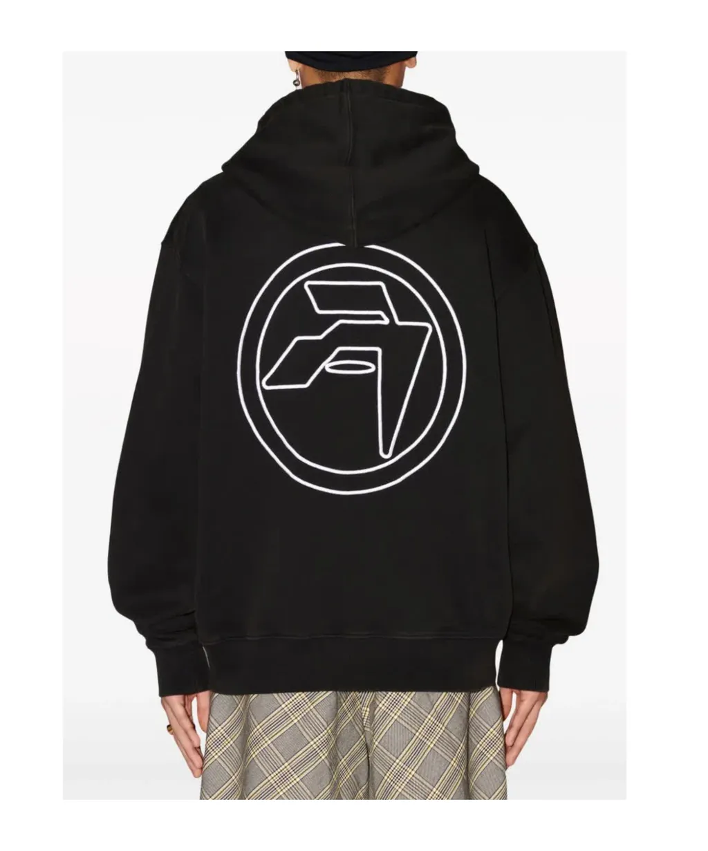 Amblem Zip-Up Hoodie