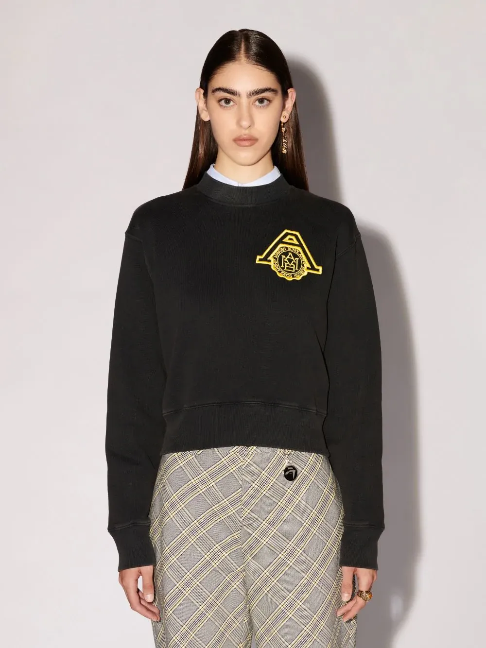 Scholarship Cropped Sweatshirt