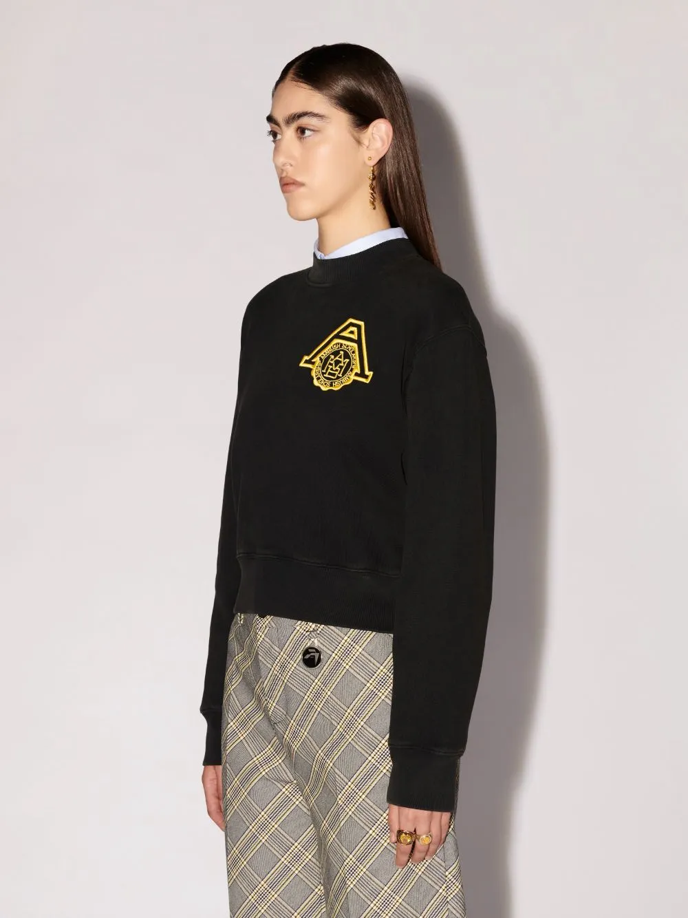 Scholarship Cropped Sweatshirt
