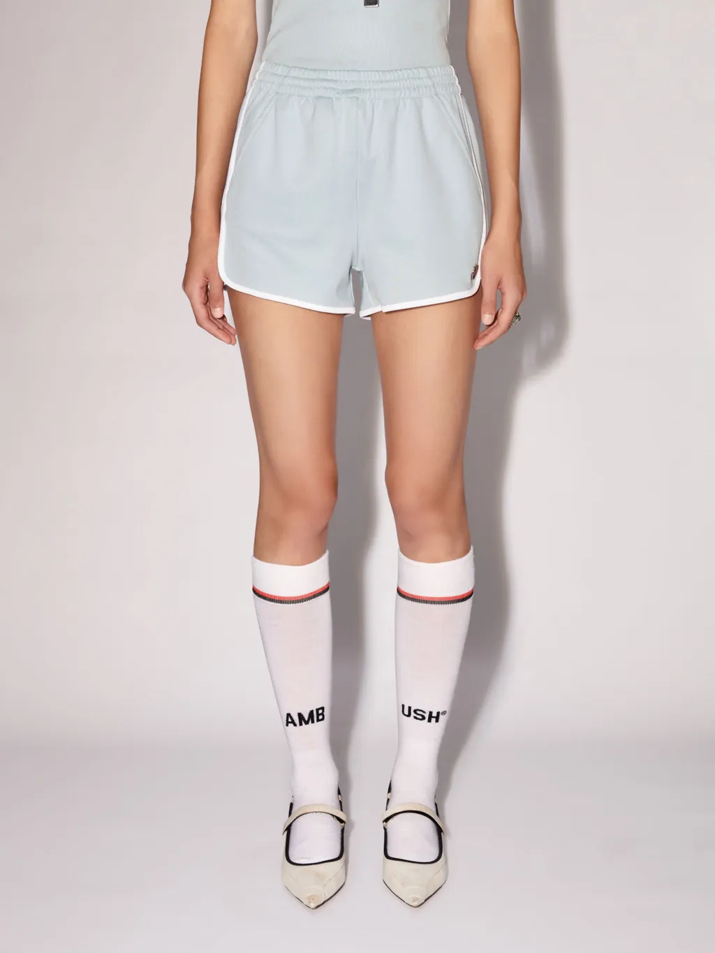Logo Plaque Running Shorts