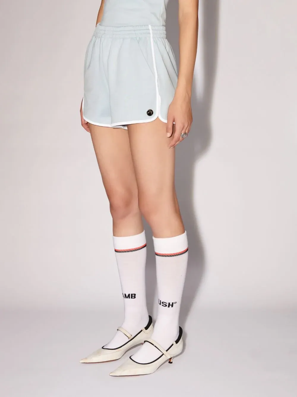 Logo Plaque Running Shorts