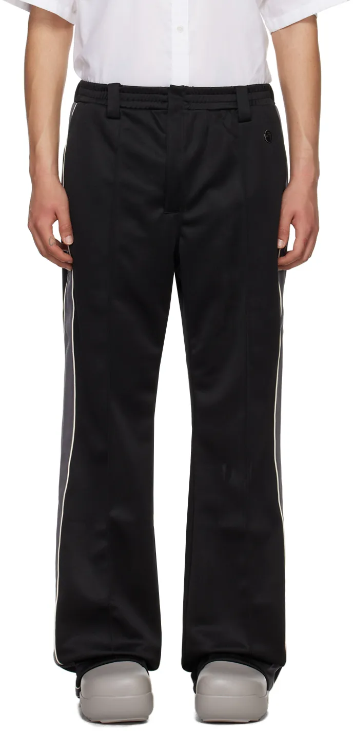 Side-Stripe Wide Leg Pants