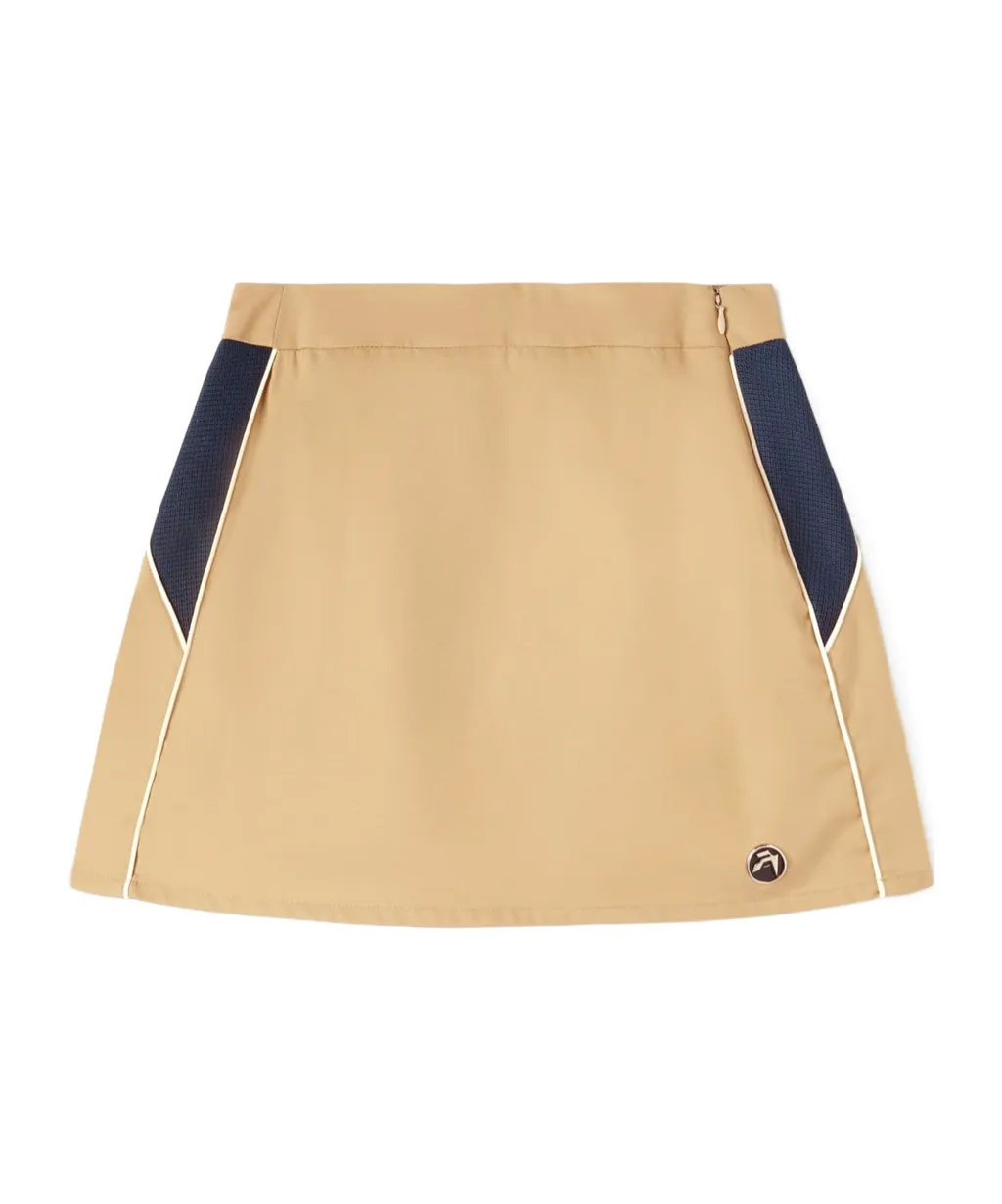 Sponge Logo Plaque Mini Skirt