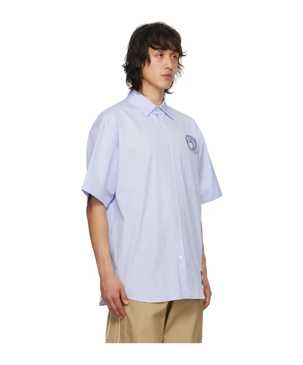 Striped Circle Amblem Shirt