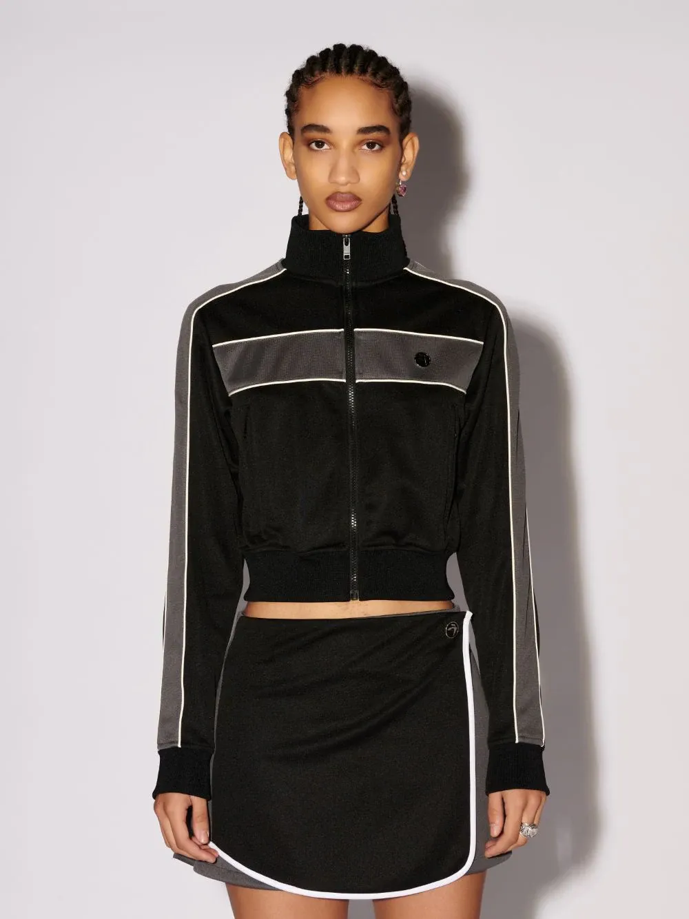 Cropped Track Jacket