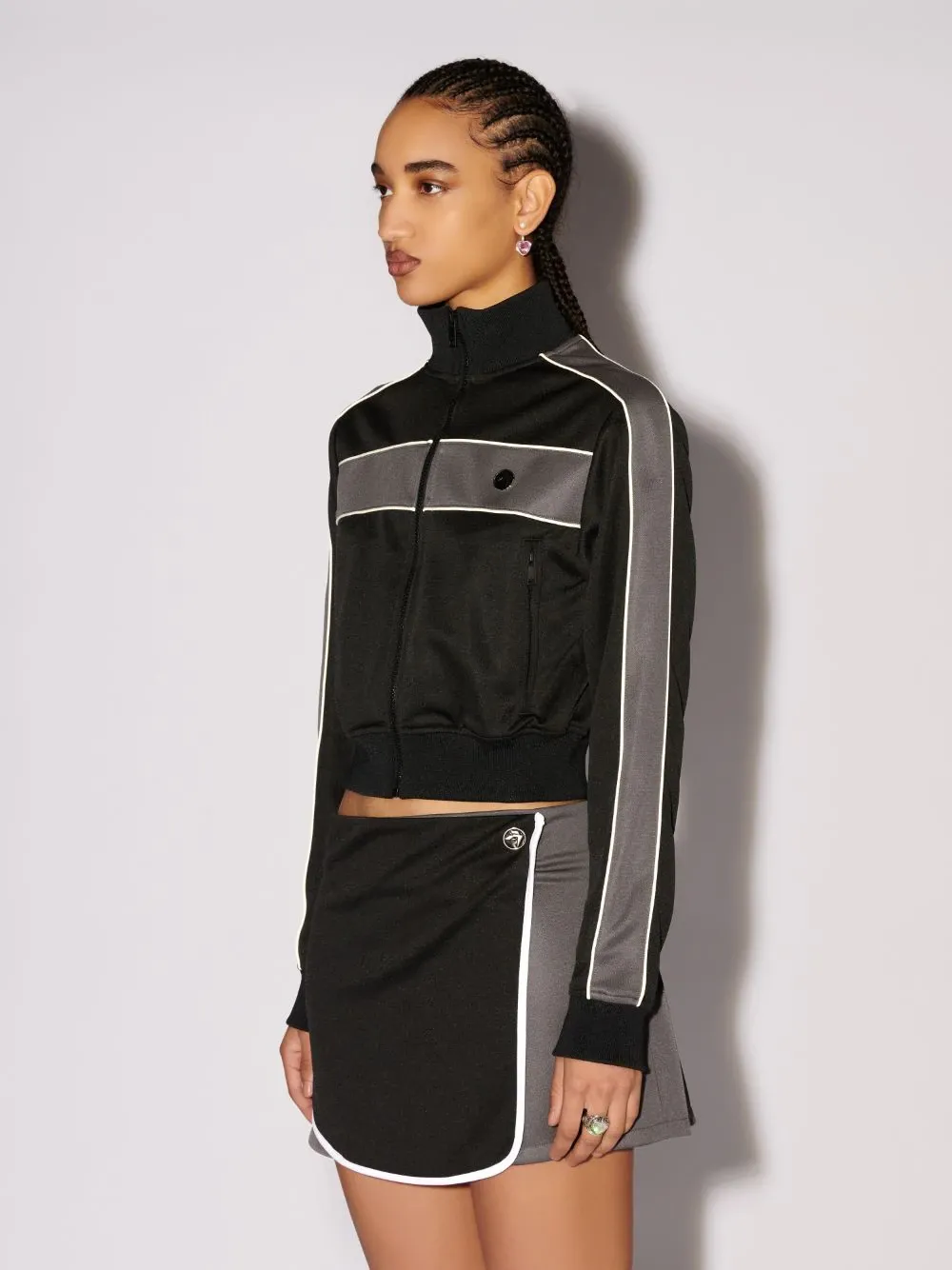 Cropped Track Jacket
