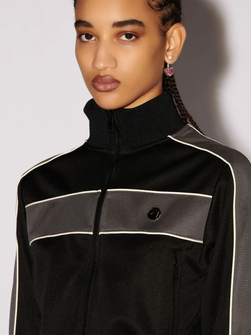Cropped Track Jacket
