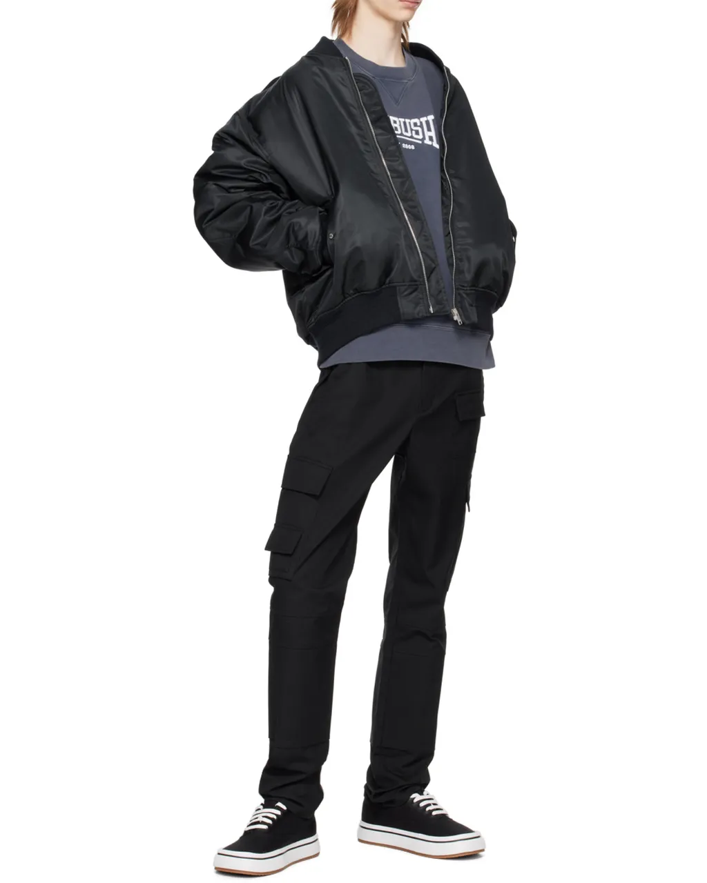 Logo Embroidered Crewneck Sweatshirt