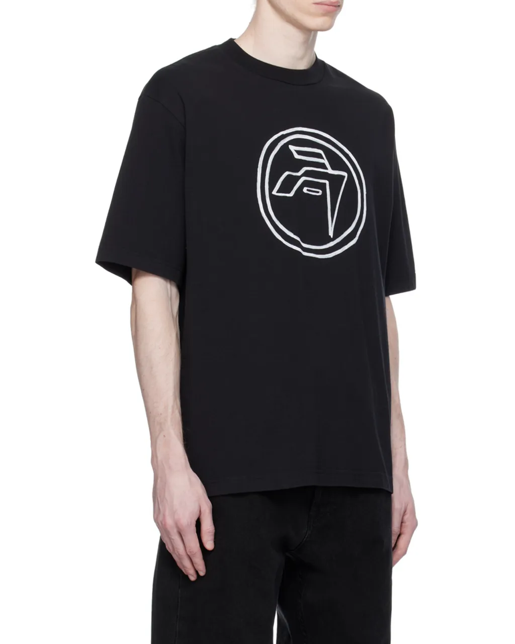 Emblem-Print Organic-Cotton T-Shirt