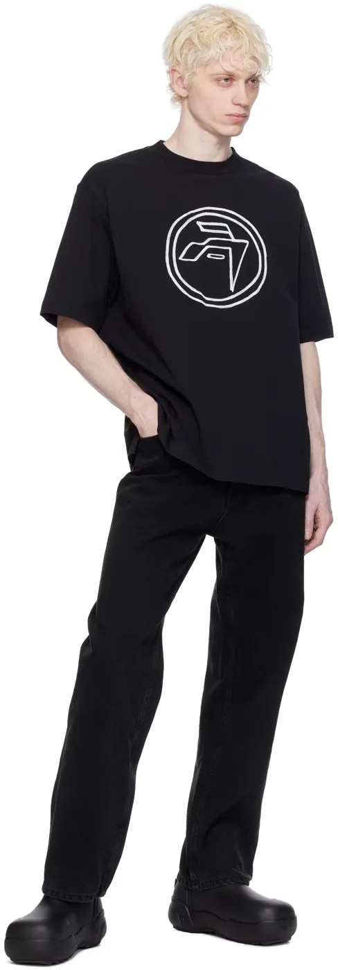 Emblem-Print Organic-Cotton T-Shirt