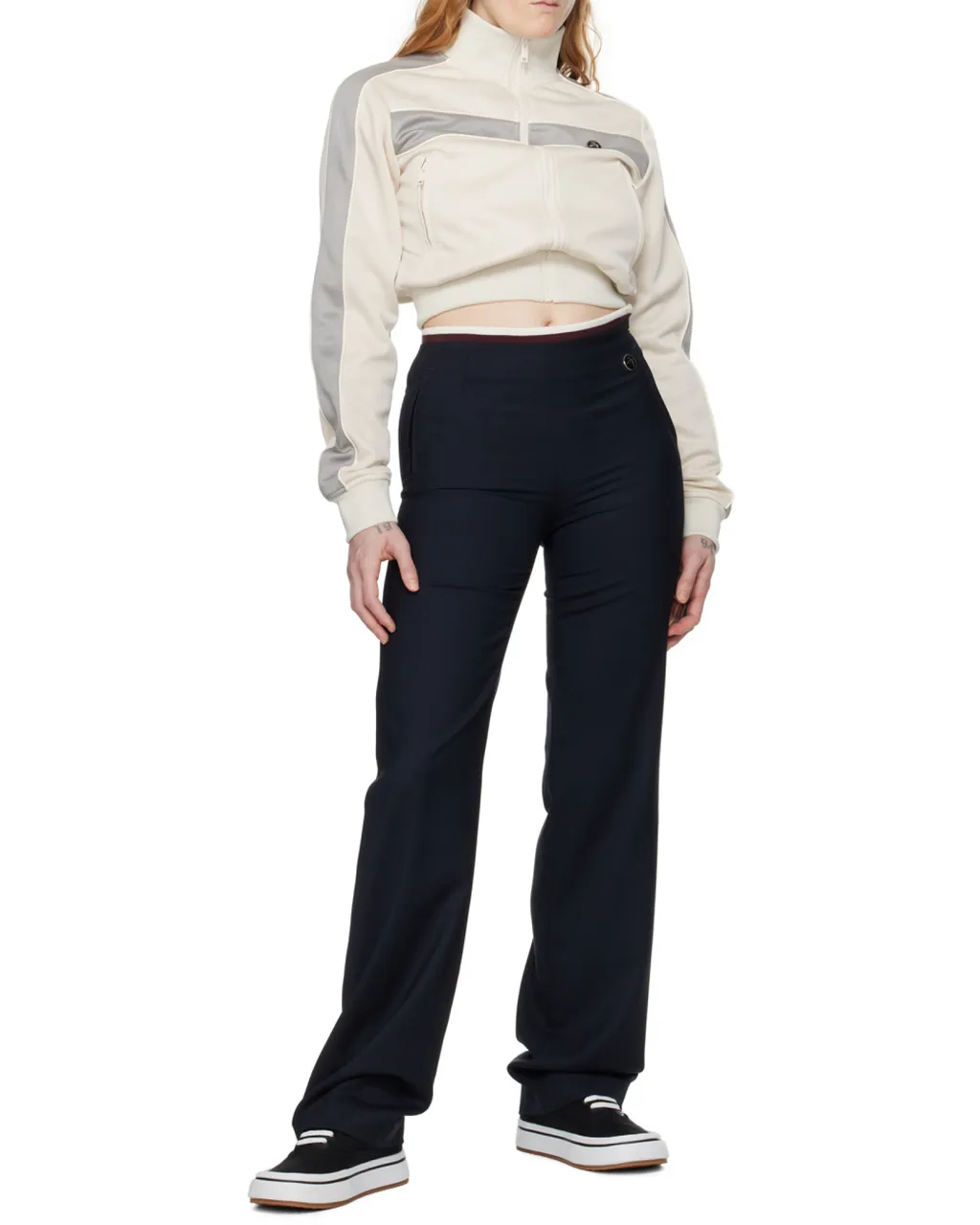 Cropped Track Jacket