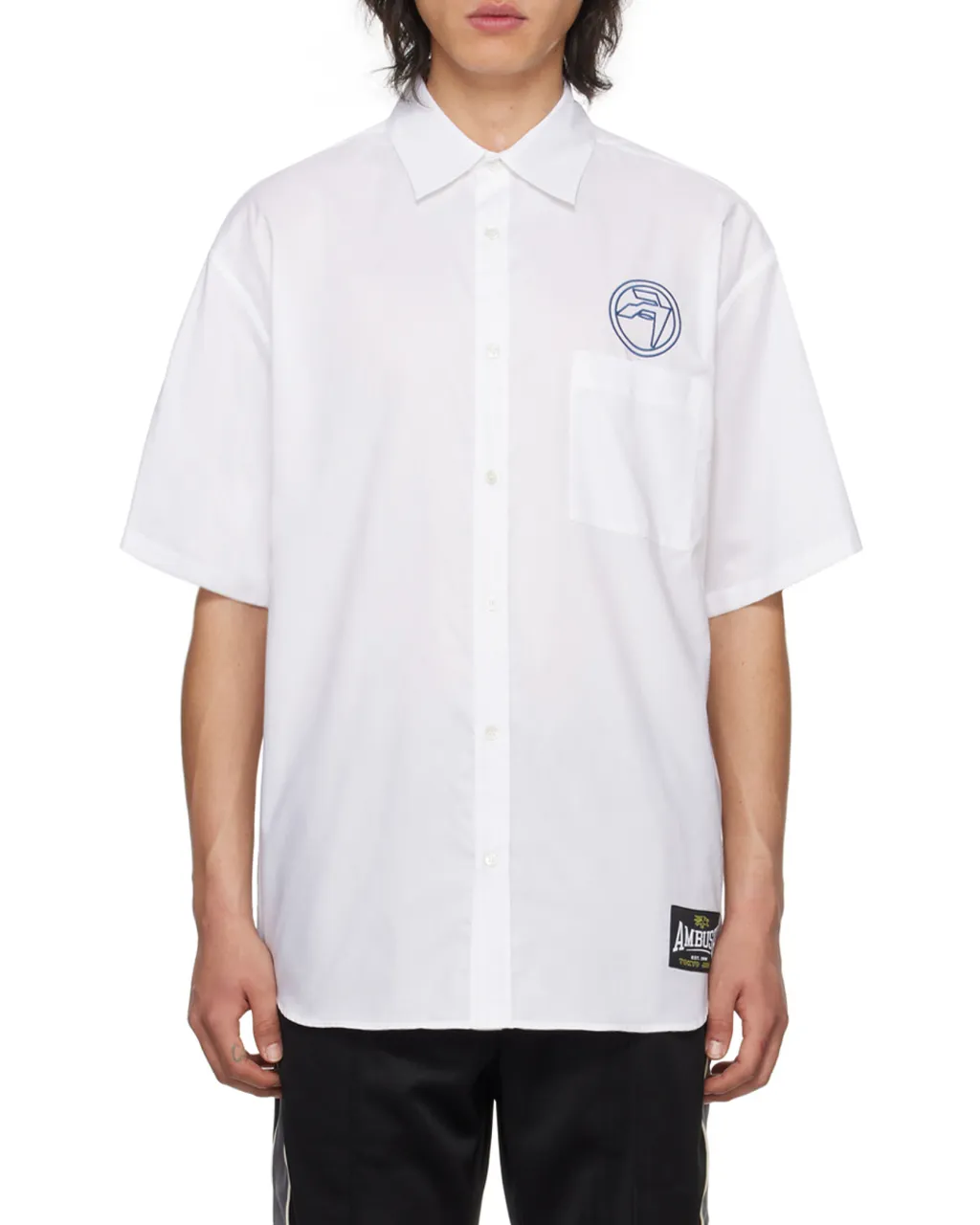 Logo-Embroidered Short-Sleeved Shirt