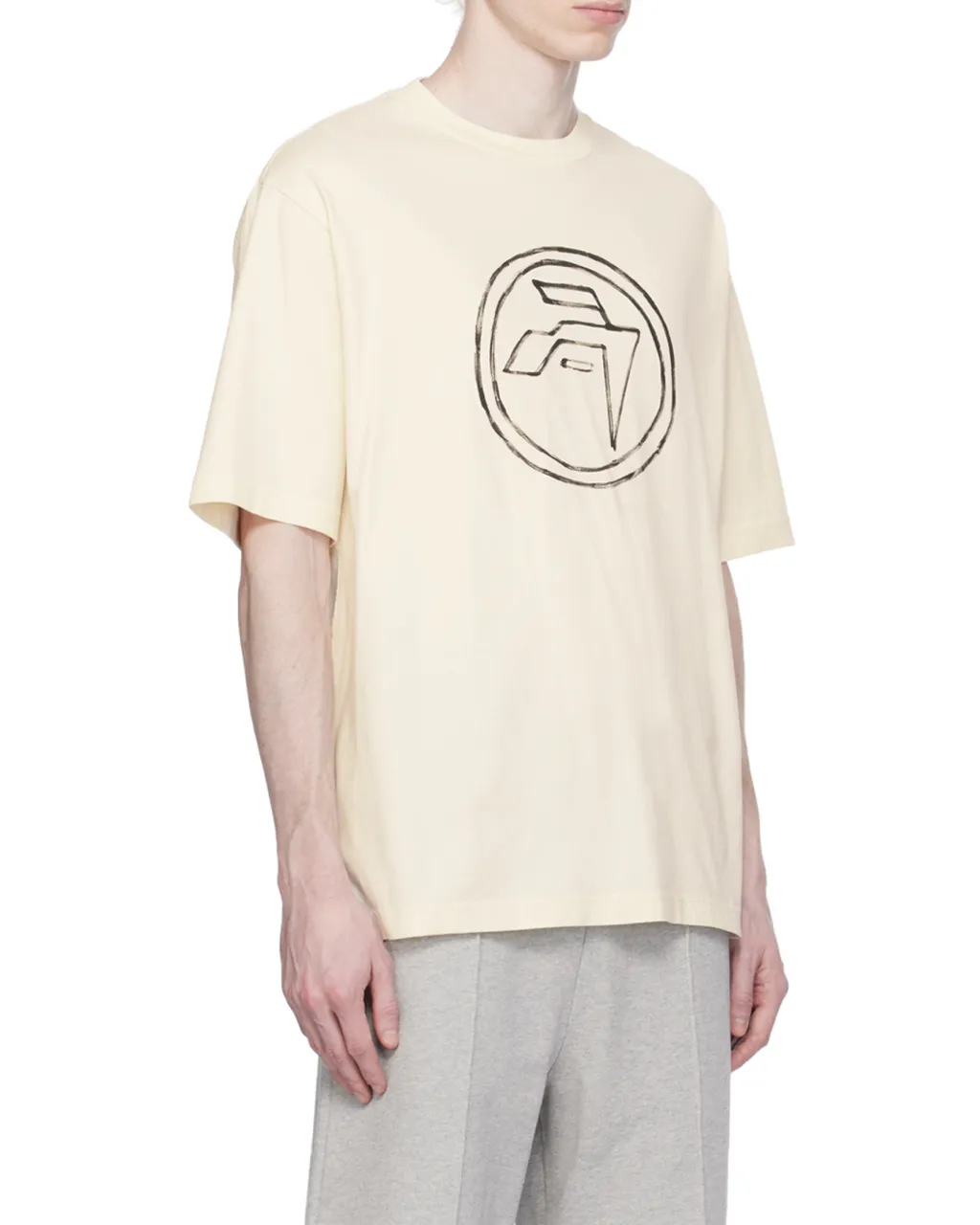 Emblem Printed Crewneck T-Shirt