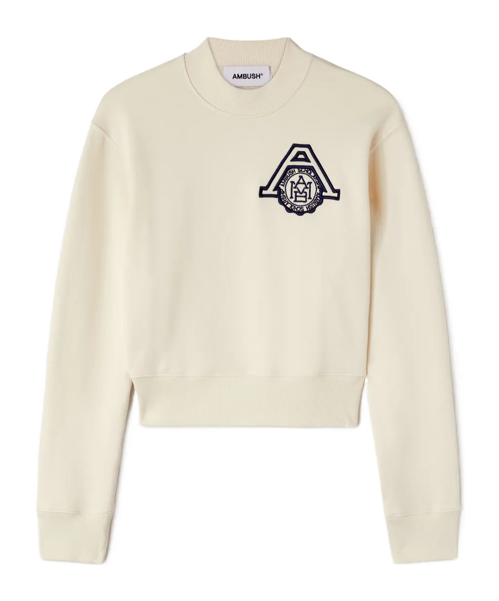 Scholarship Cropped Sweatshirt