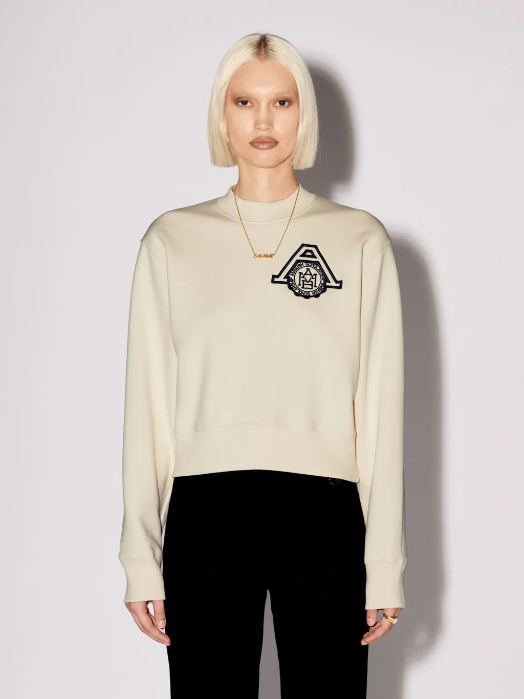Scholarship Cropped Sweatshirt