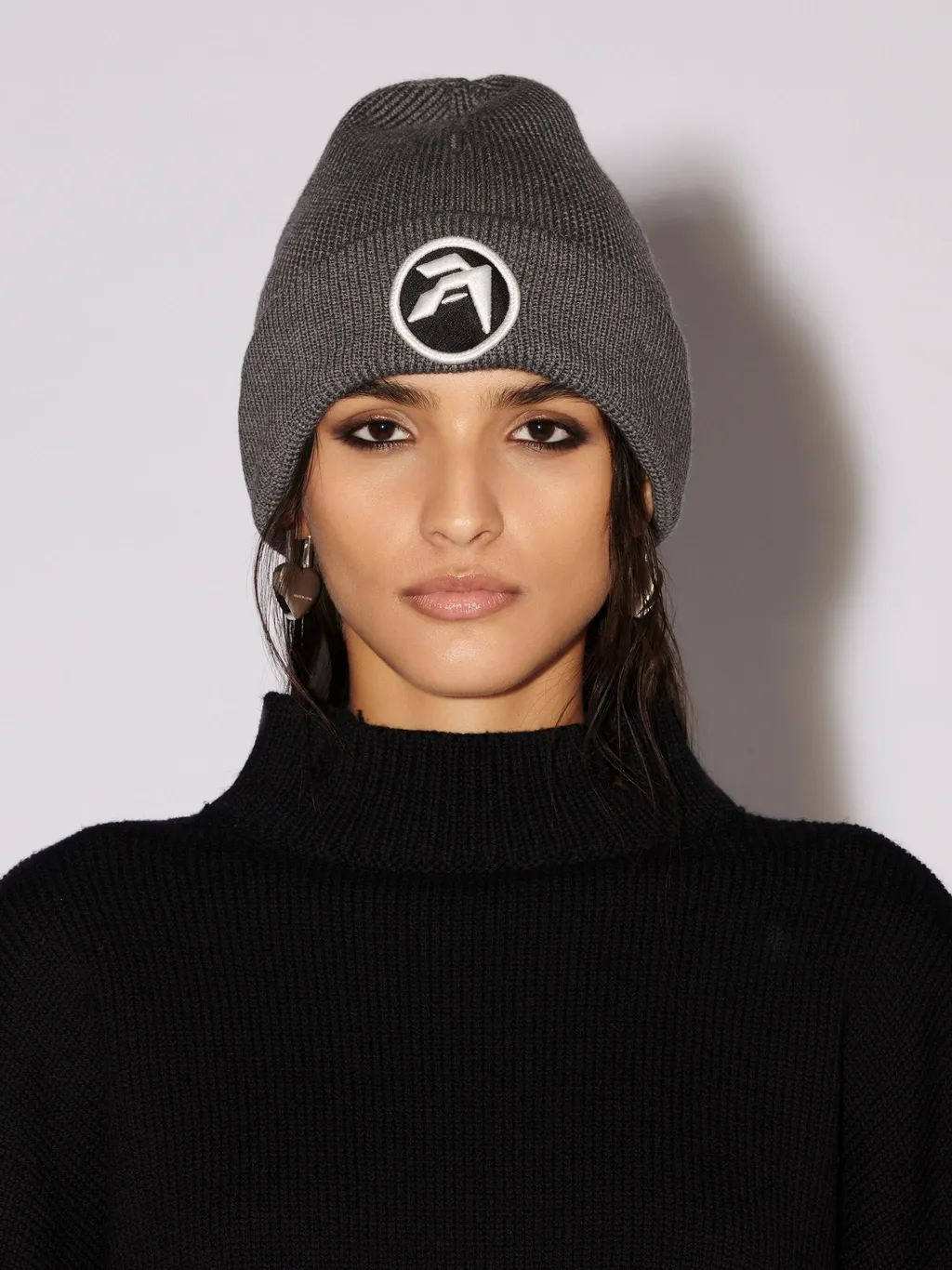 Logo-Embroidered Knitted Beanie