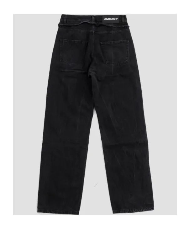 Straight Leg High-Rise Jeans