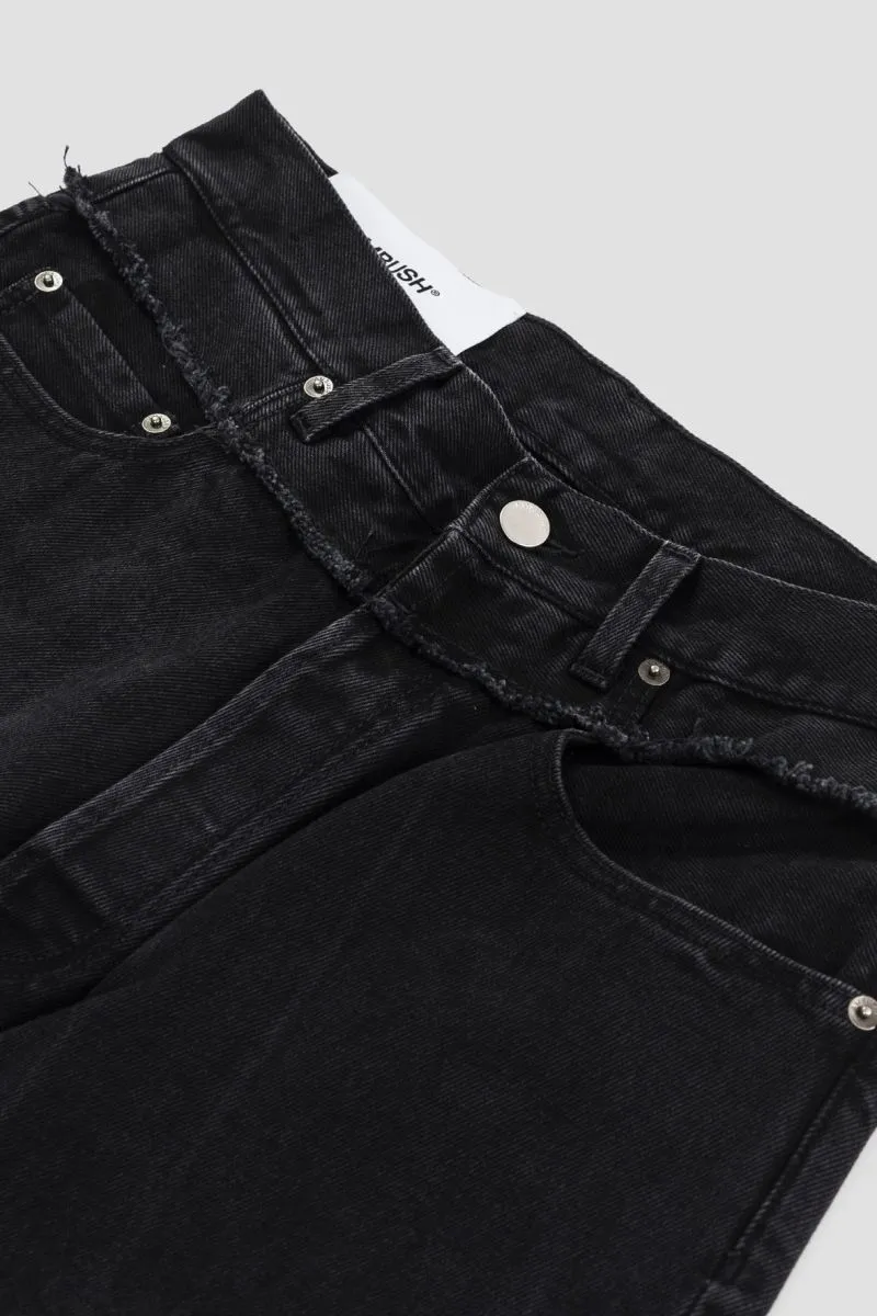 Straight Leg High-Rise Jeans