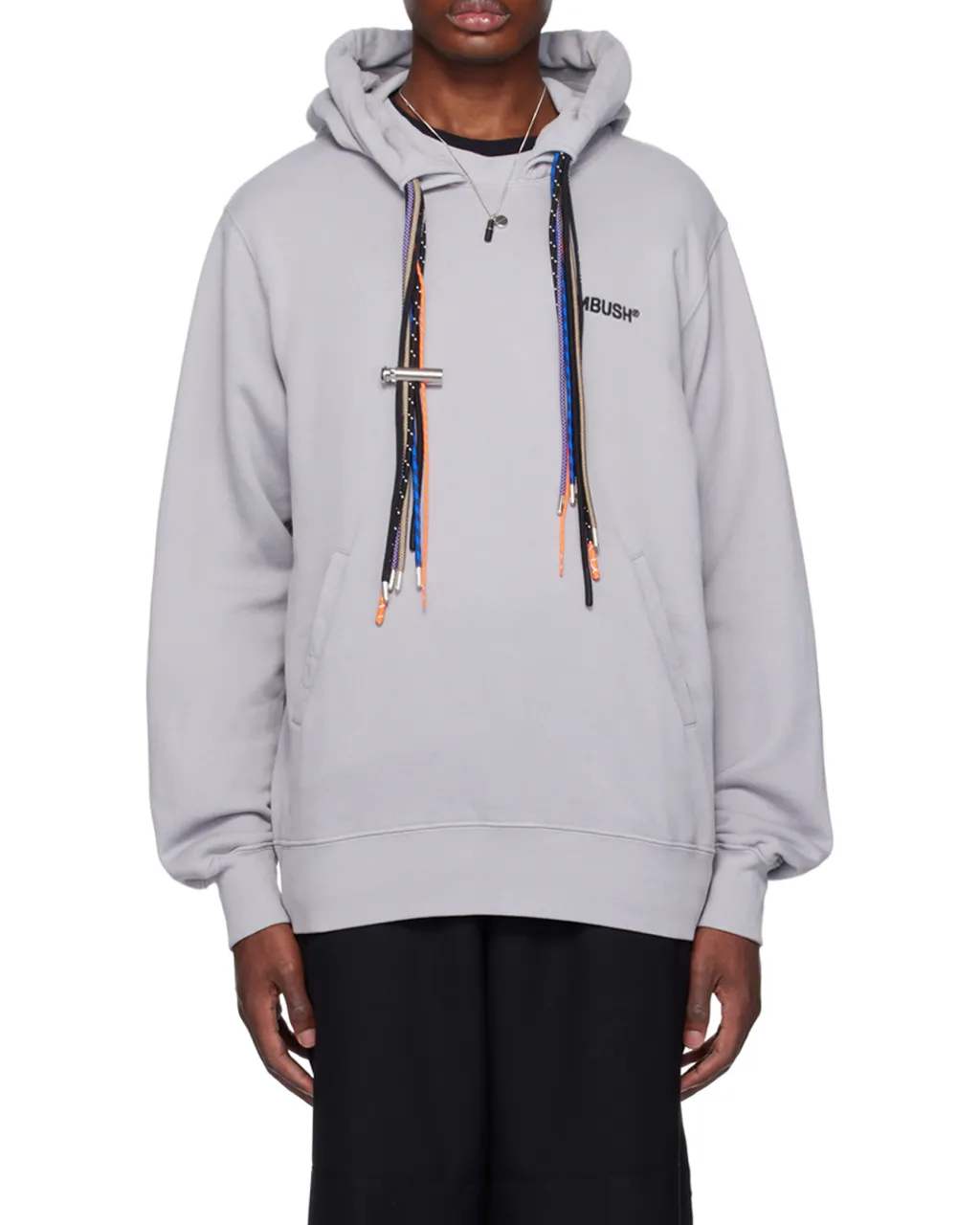 Logo Printed Drawstring Hoodie