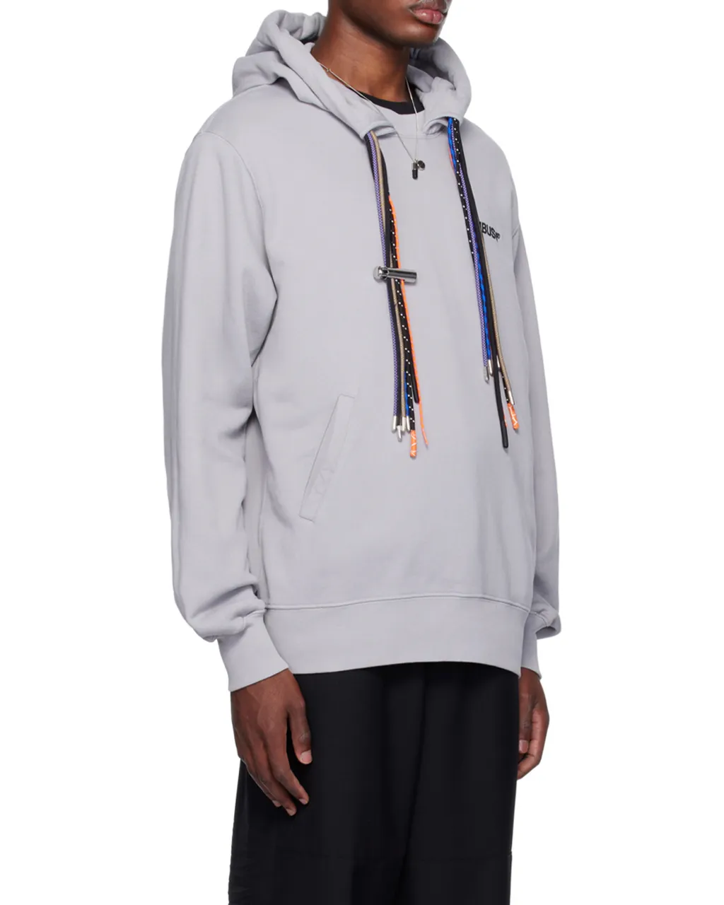 Logo Printed Drawstring Hoodie