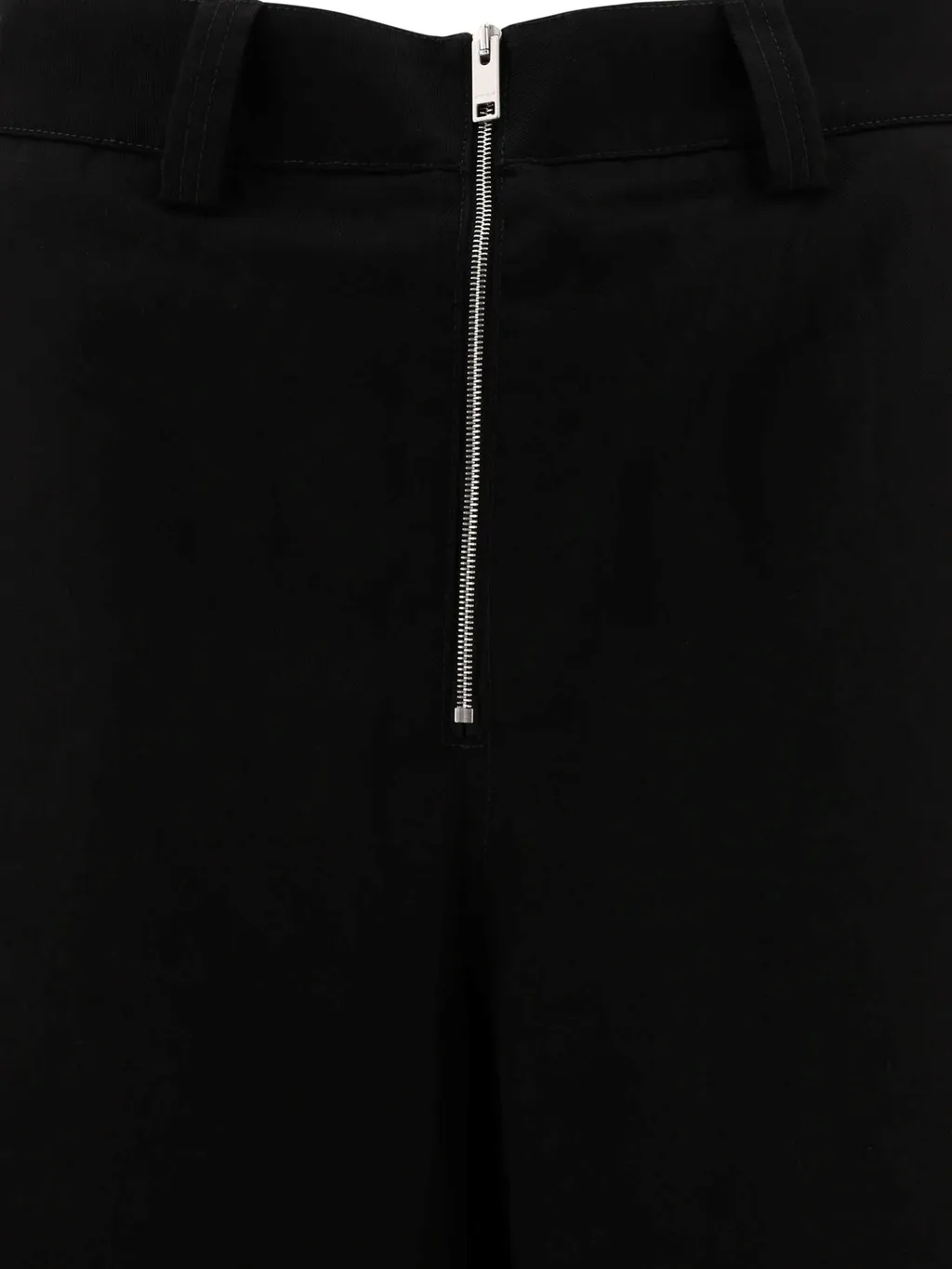 Logo Embroidered Zip Up Trousers