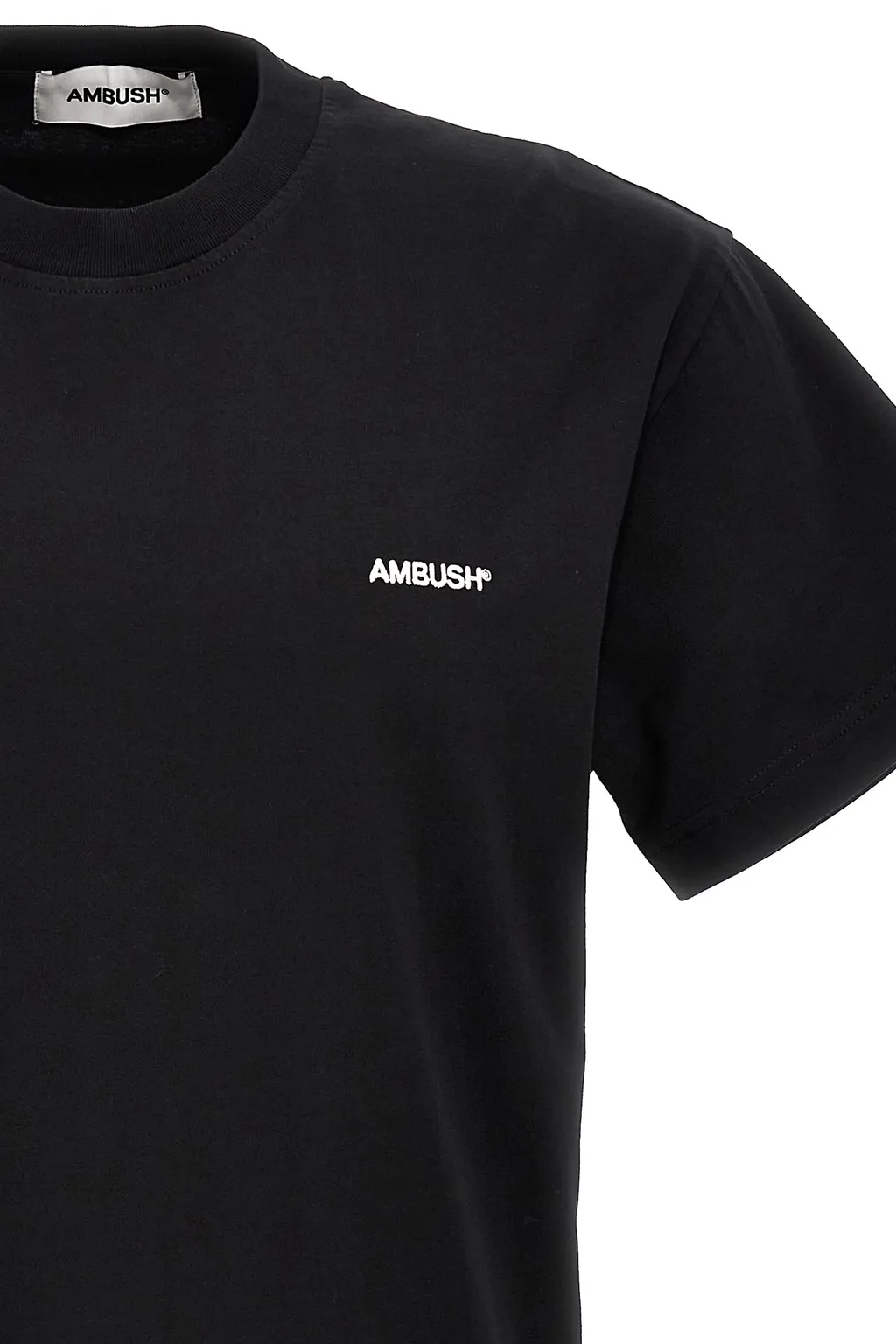 Logo Embroidered Crewneck T-Shirt