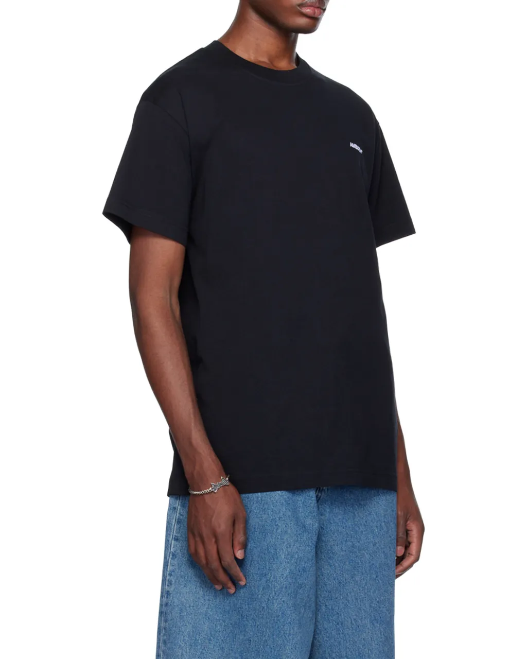 Logo Embroidered Crewneck T-Shirt