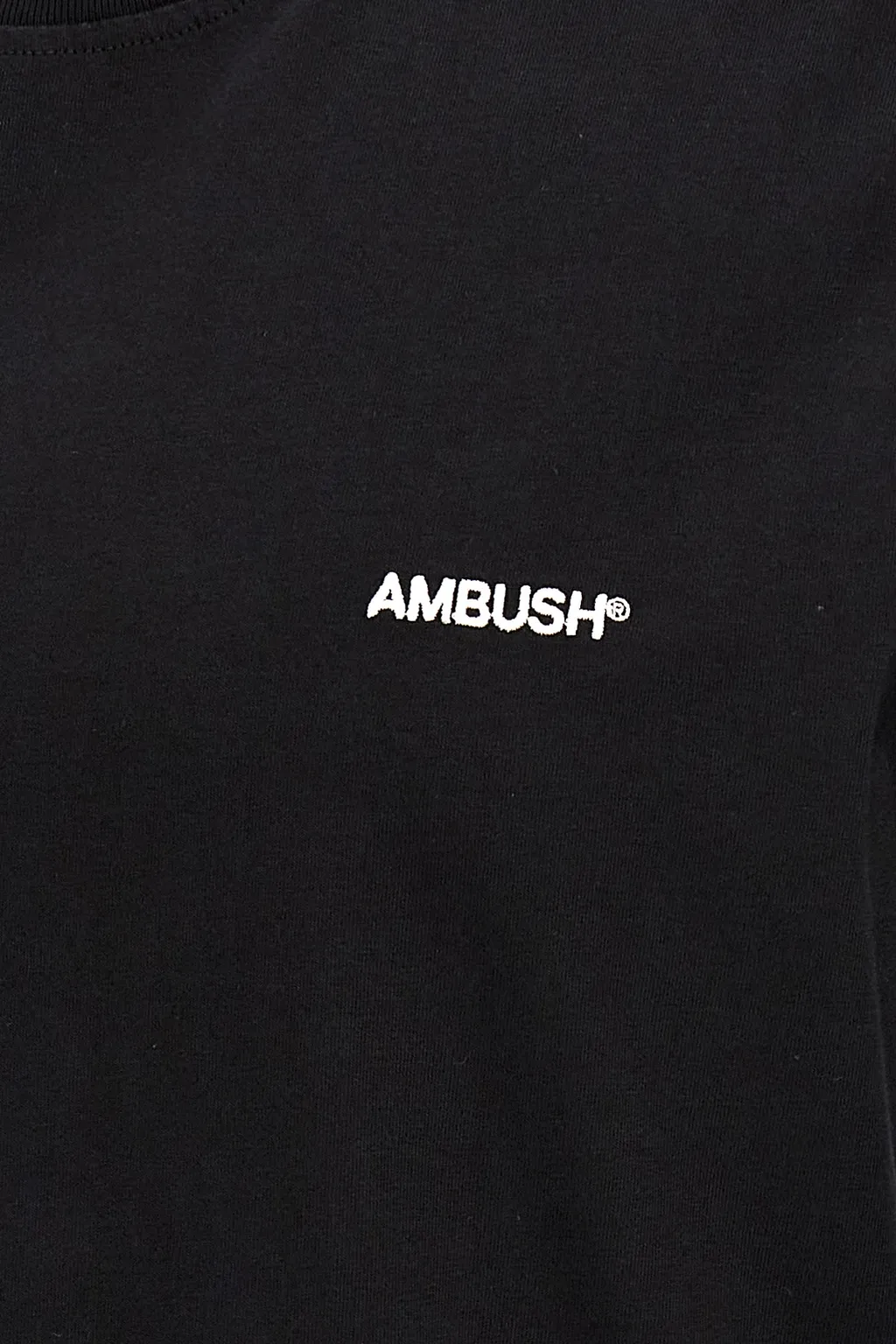 Logo Embroidered Crewneck T-Shirt