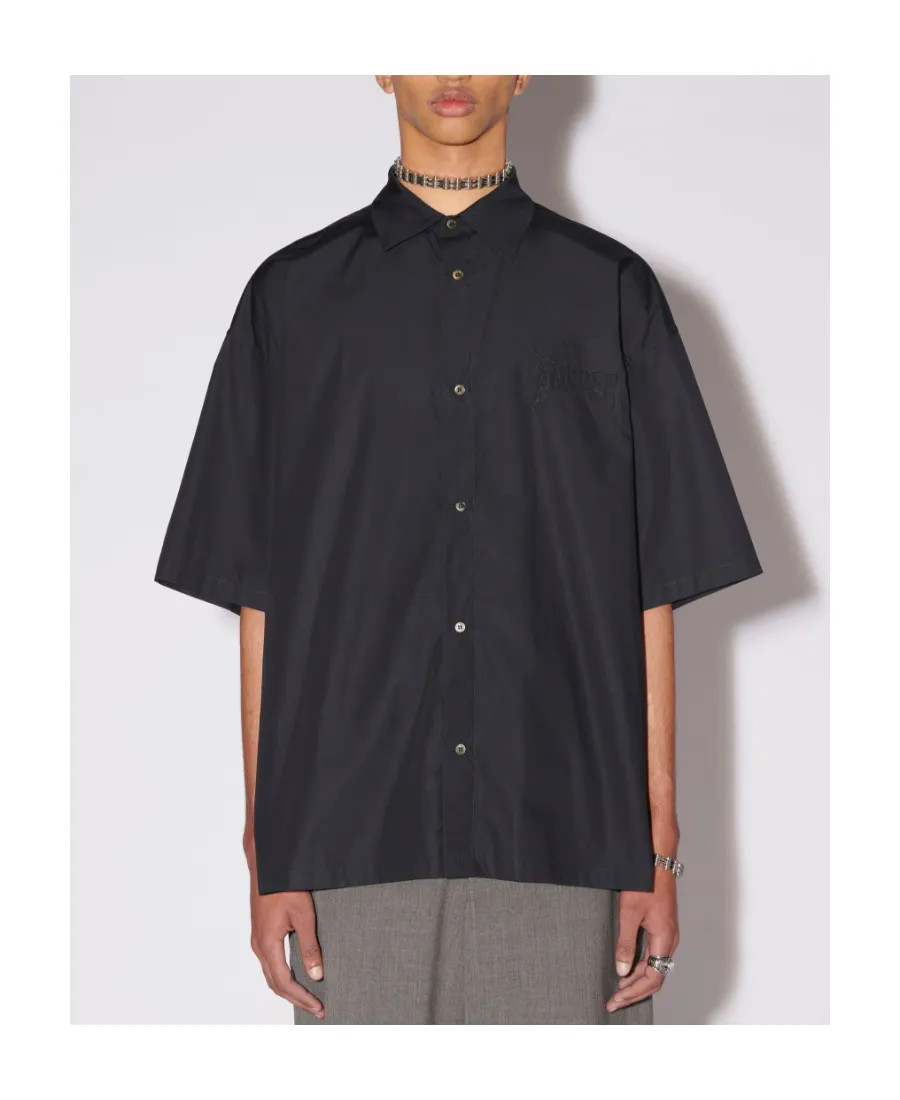 Logo-Patch Buttoned Shirt