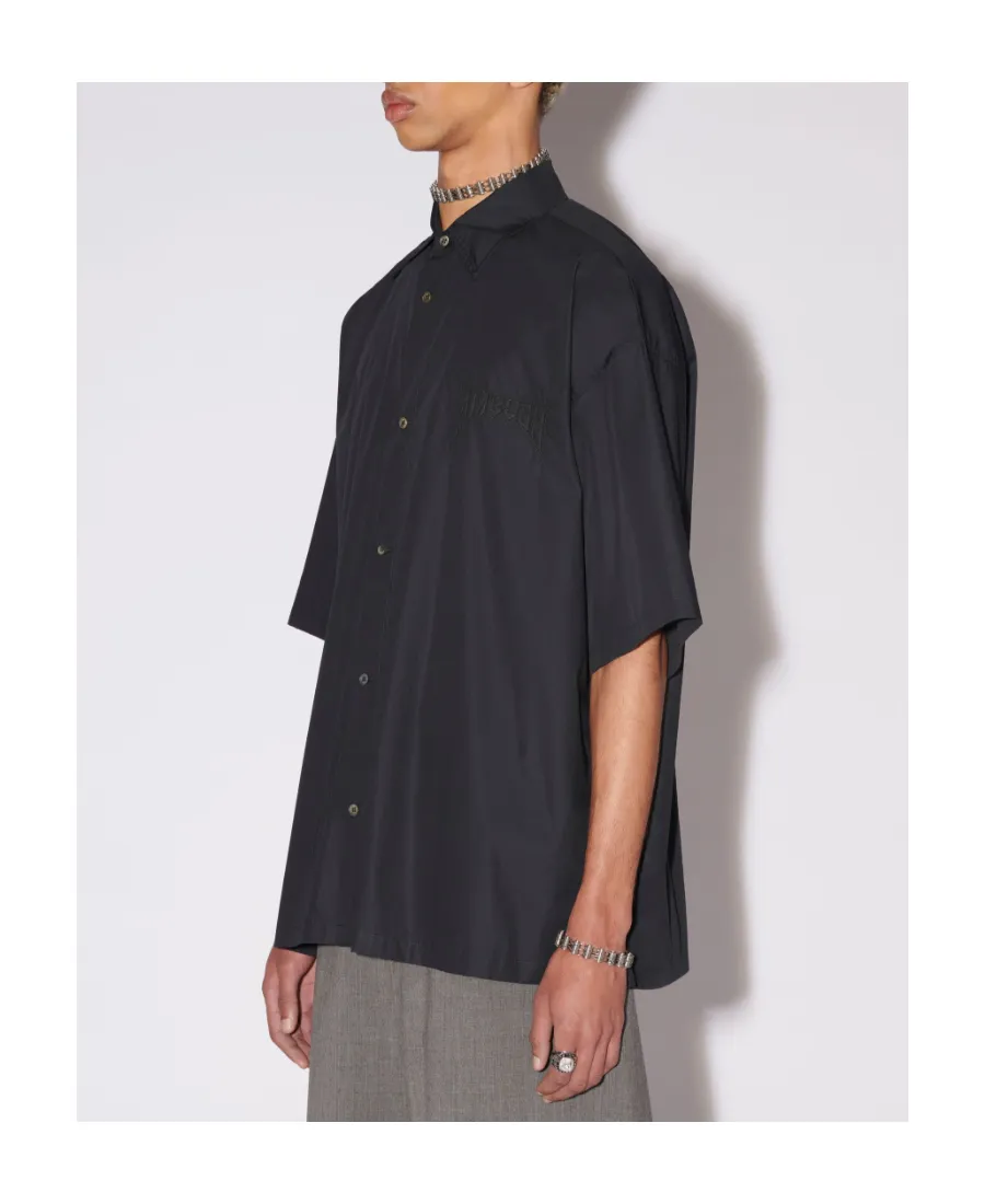 Logo-Patch Buttoned Shirt