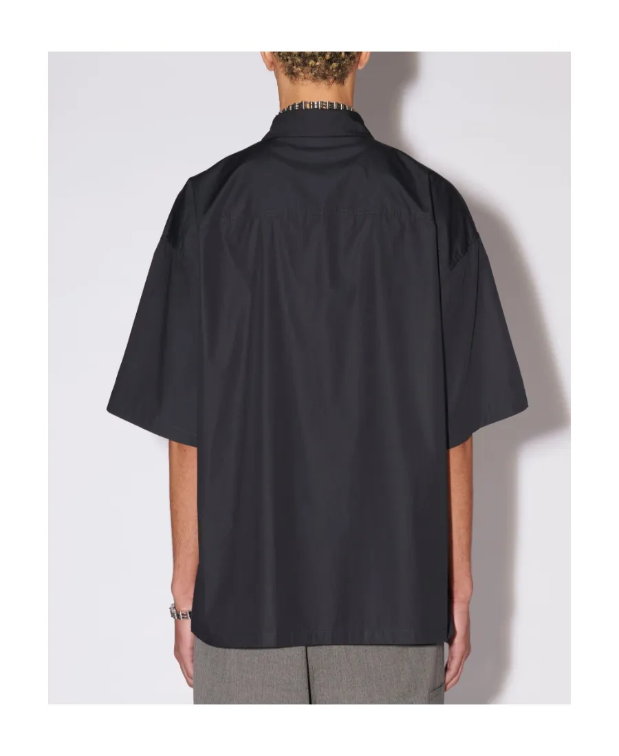 Logo-Patch Buttoned Shirt