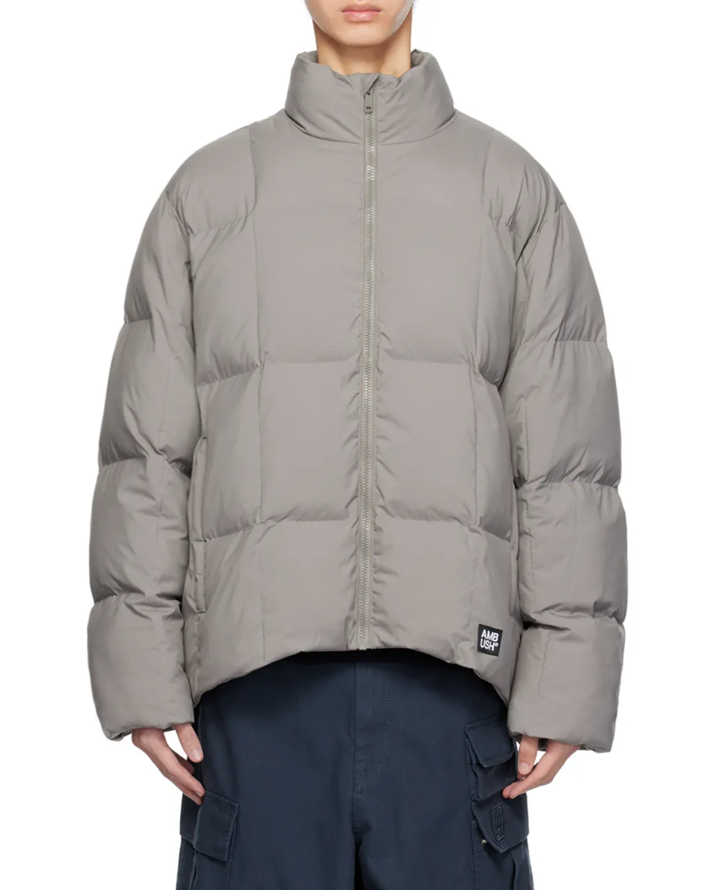 Logo Patch Puffer Jacket