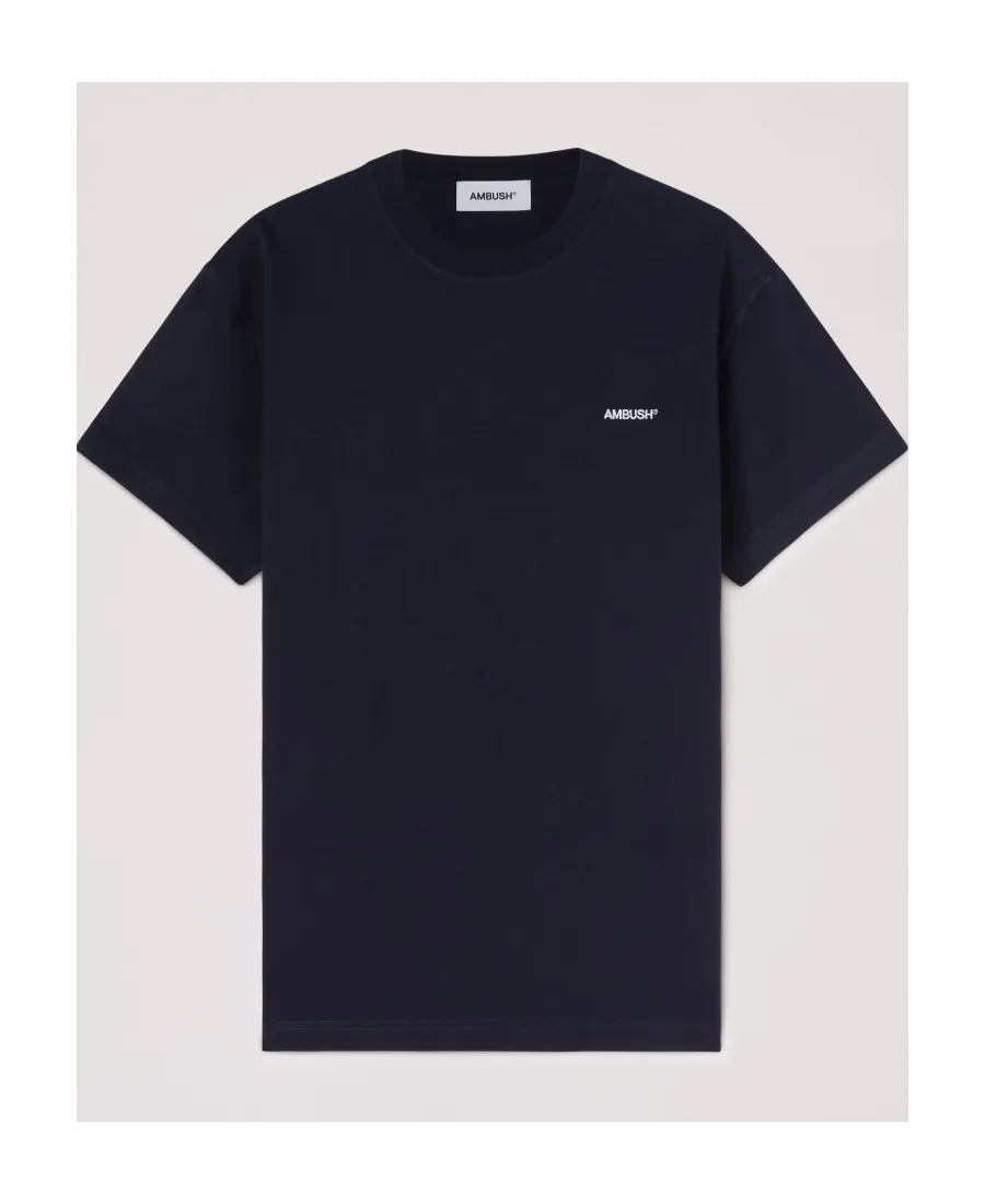 Logo Embroidered Crewneck T-Shirt