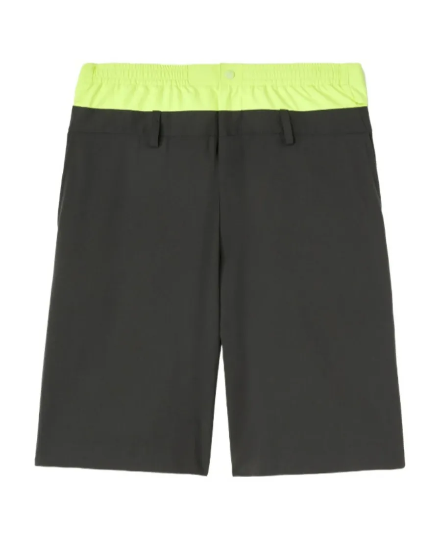 Contrast Waist Shorts