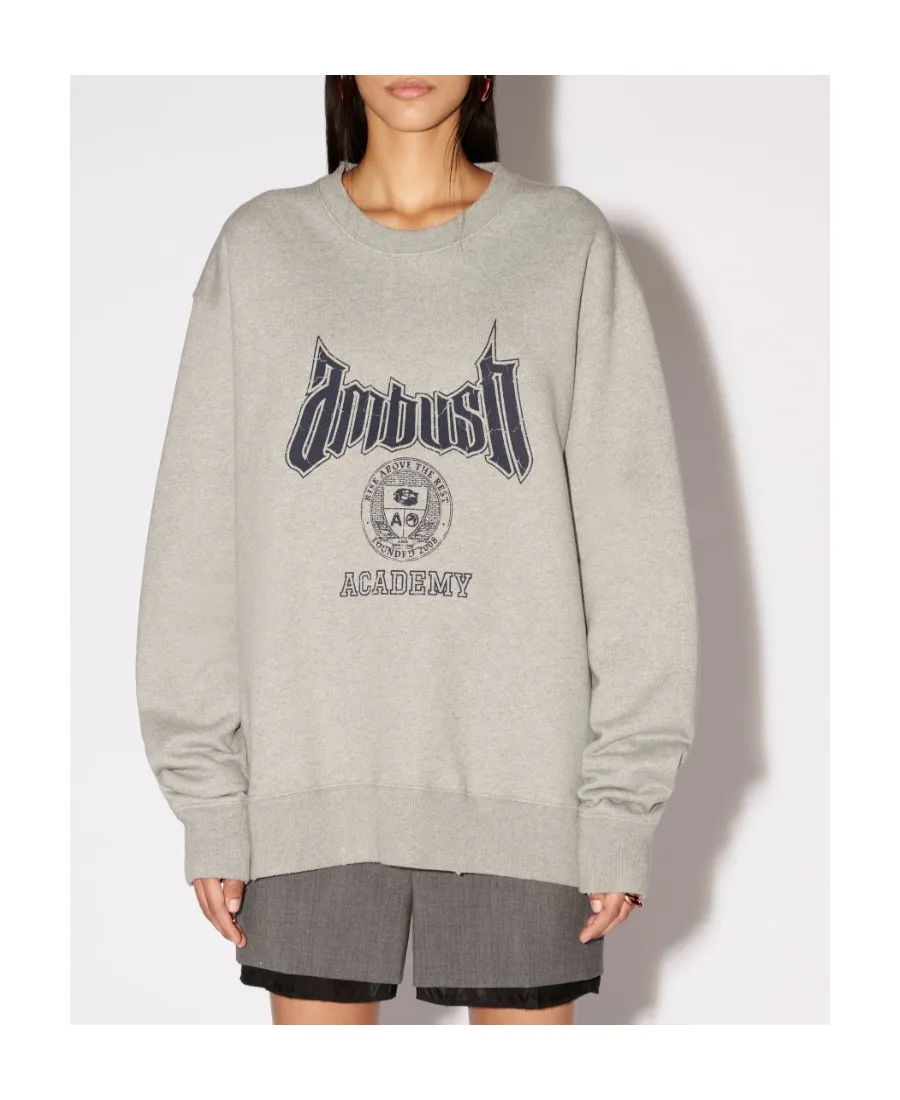 Logo Printed Crewneck Sweatshirt