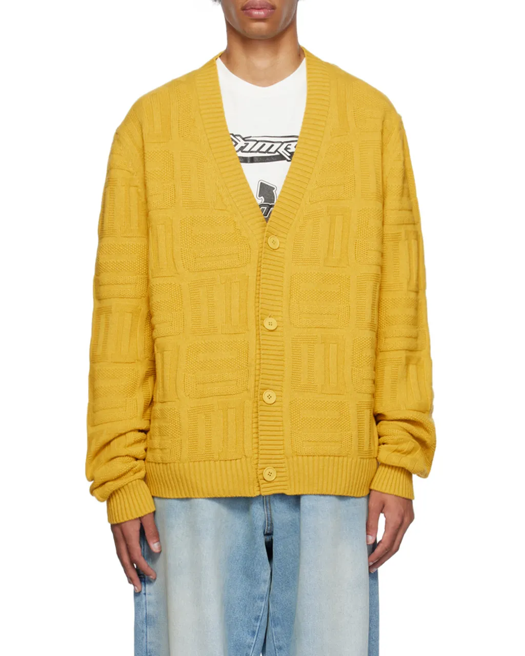 Monogram Knit Cardigan