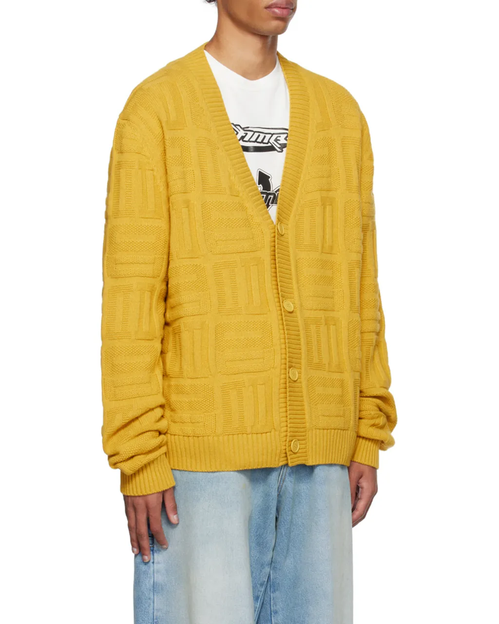 Monogram Knit Cardigan