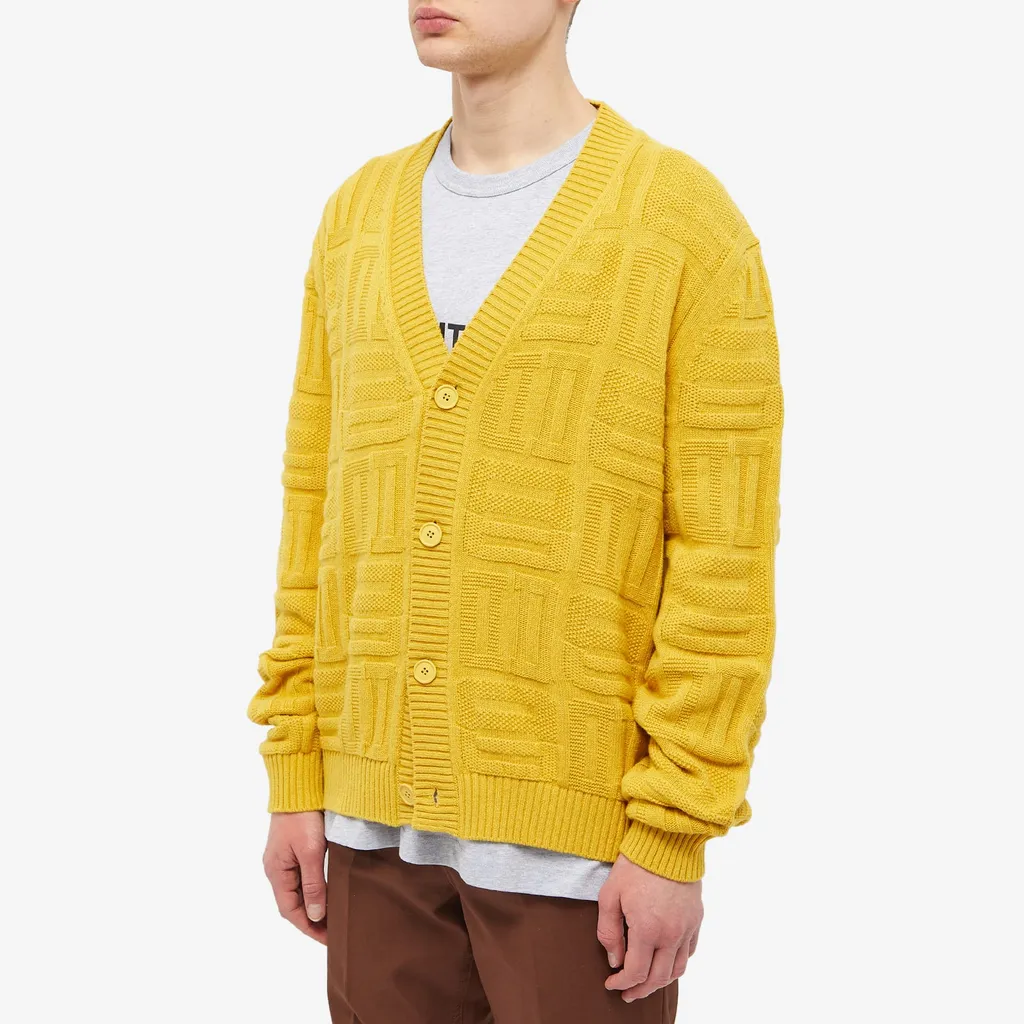 Monogram Knit Cardigan