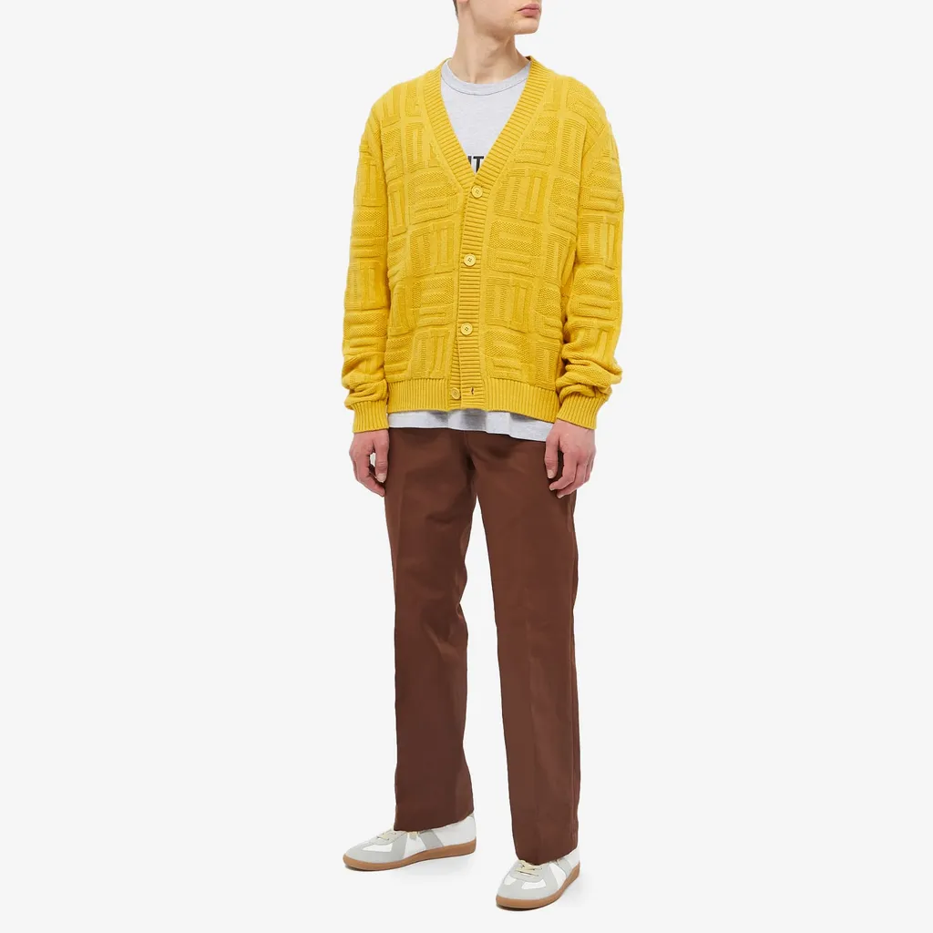 Monogram Knit Cardigan