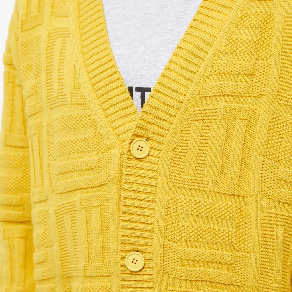 Monogram Knit Cardigan