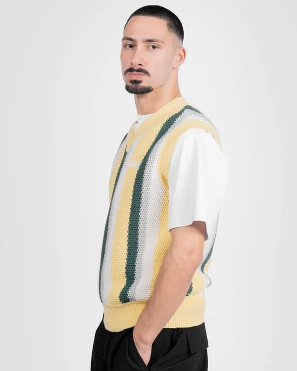 V-Neck Knitted Vest