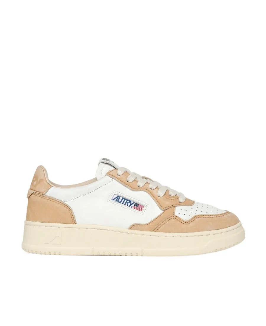 Medalist Lace-Up Sneakers