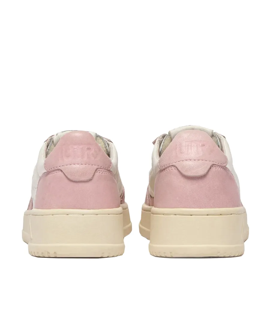 Medalist Bicolor Lace-Up Sneakers