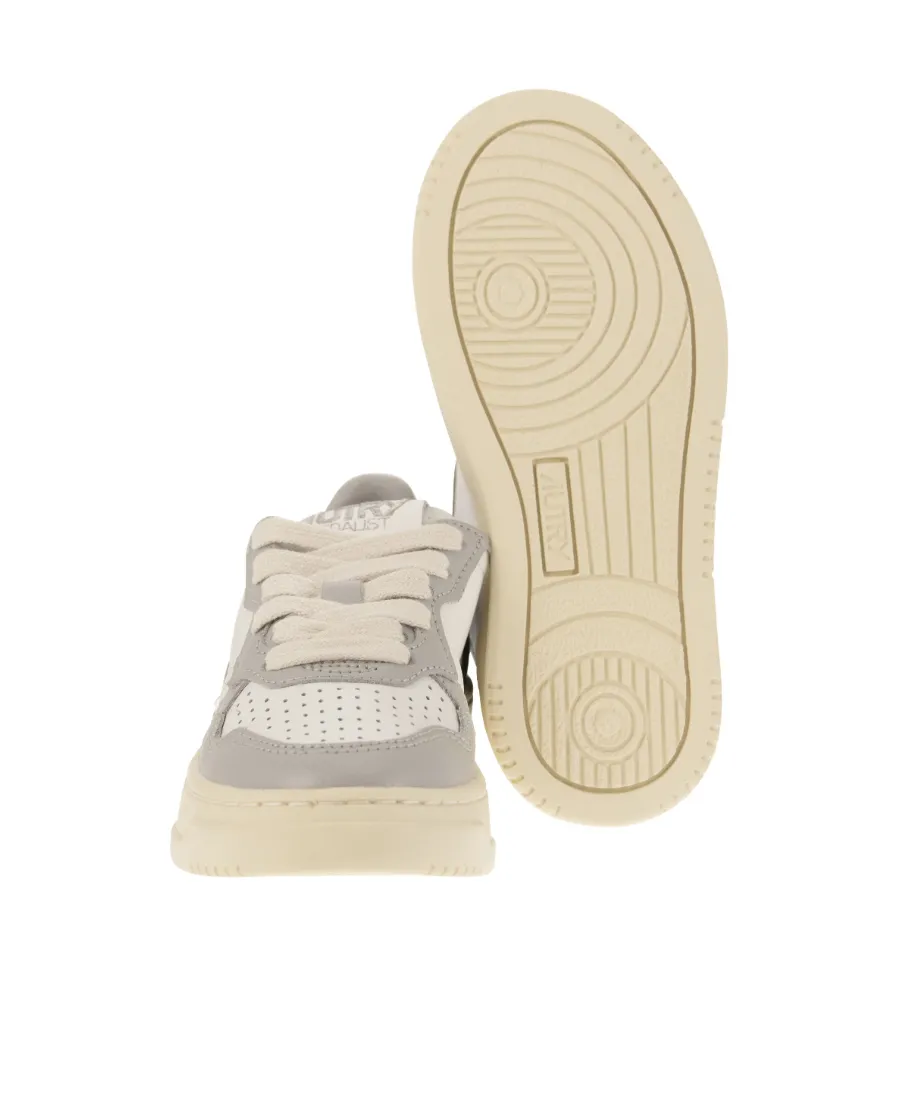 Round Toe Lace-Up Sneakers