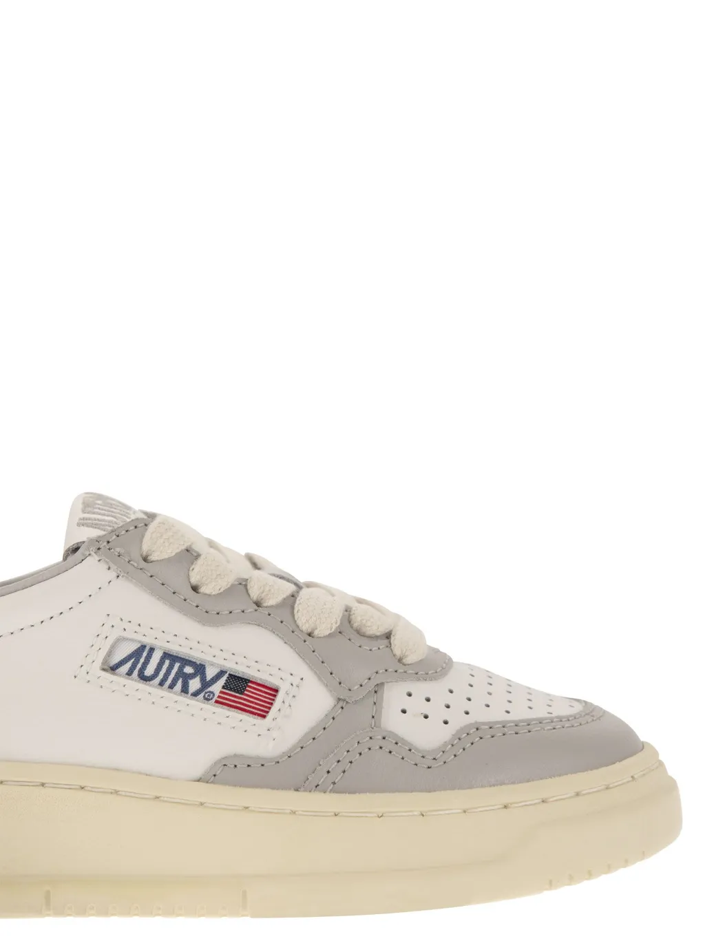 Round Toe Lace-Up Sneakers